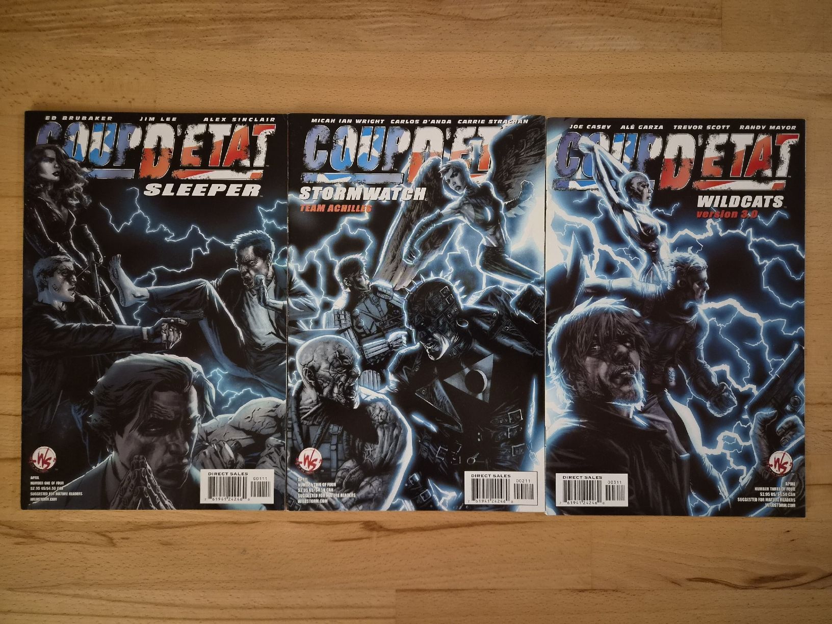 Fumetti: Coup D'etat #1-4 – Usato da Biel/Bienne venduto da collector_comics