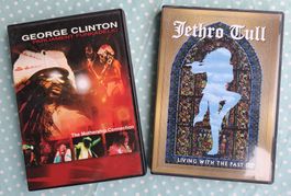DVD 2 Stück, Musikbands Jethro Tull und George Clinton Funky