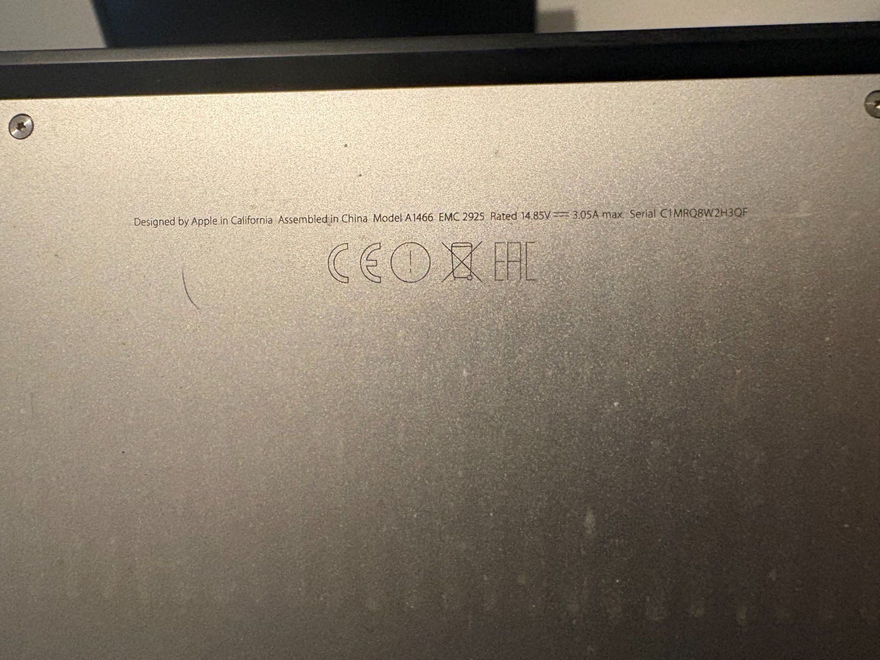 Apple Portables: MacBook Air 13" A1466 2015 – D'occasion à Bülach par StevePyre 3