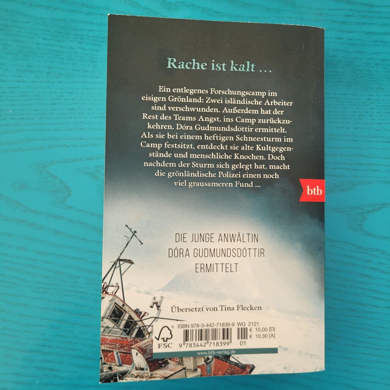 Libri: Yrsa Sigurdardottir - Die Eisblaue Spur – Nuovo (secondo la descrizione) da SCHÜBELBACH venduto da CoKaHa 1