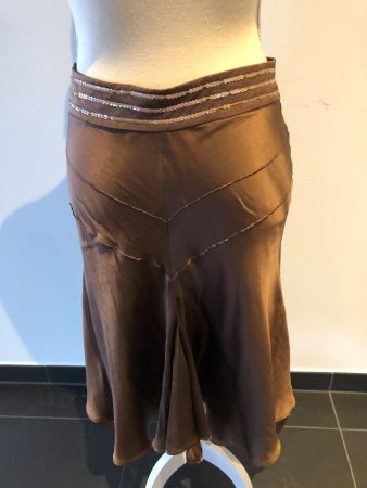 Jupe en soie Jad évasée taille 36-38