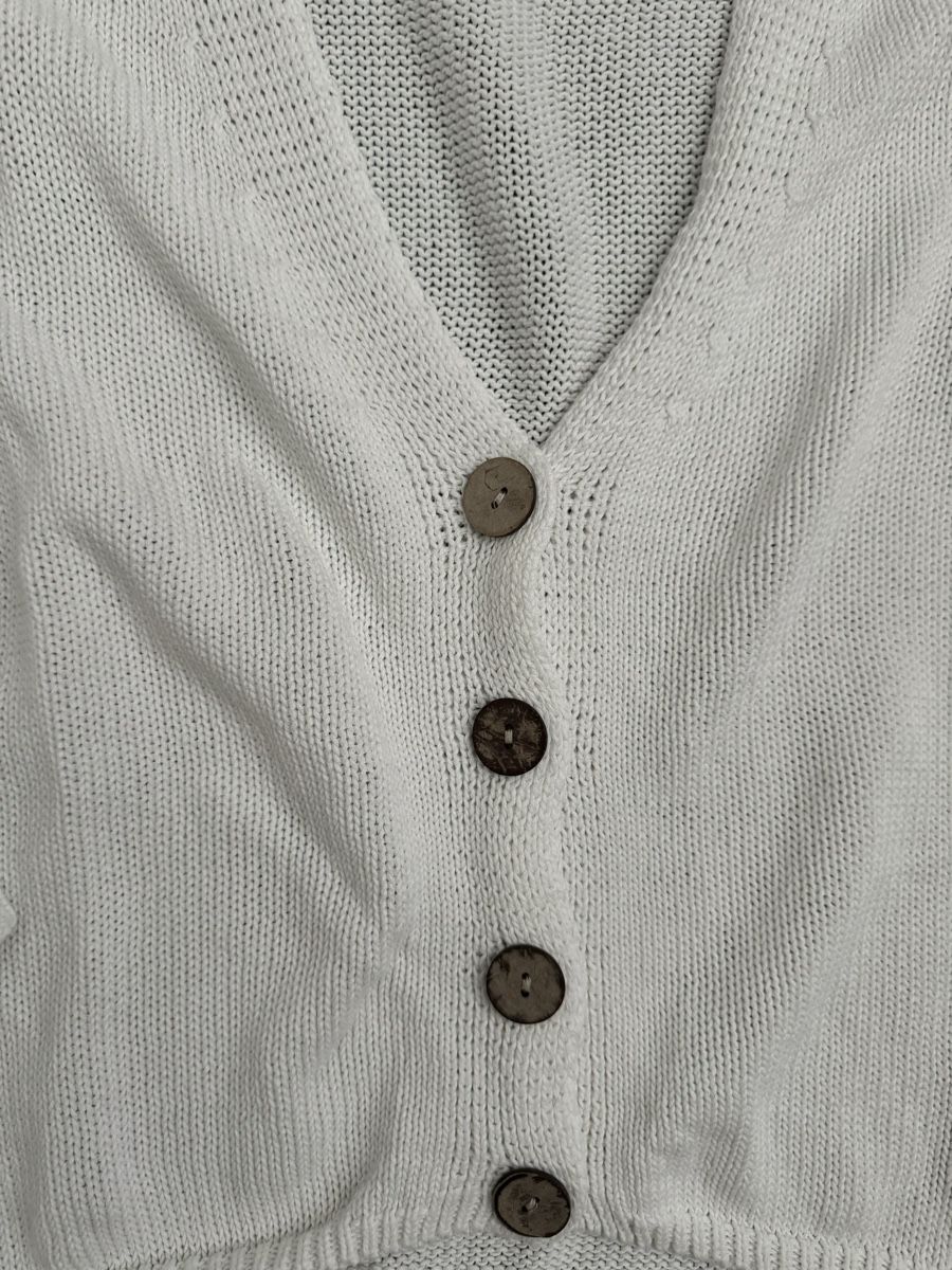Only Pullover & Sweatshirts: white cardigan – Neu (gemäss Beschreibung) aus Rütihof von mya_we 1
