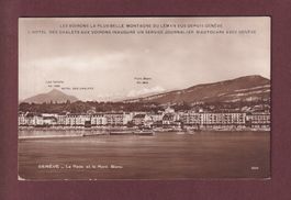 GENEVE - Rade - Mont-Blanc - Publicité Les Voirons