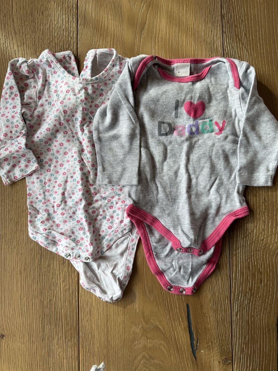 Biancheria intima: 2er Set Bodys Grösse 68 – Usato da Pragg-Jenaz venduto da gobrist
