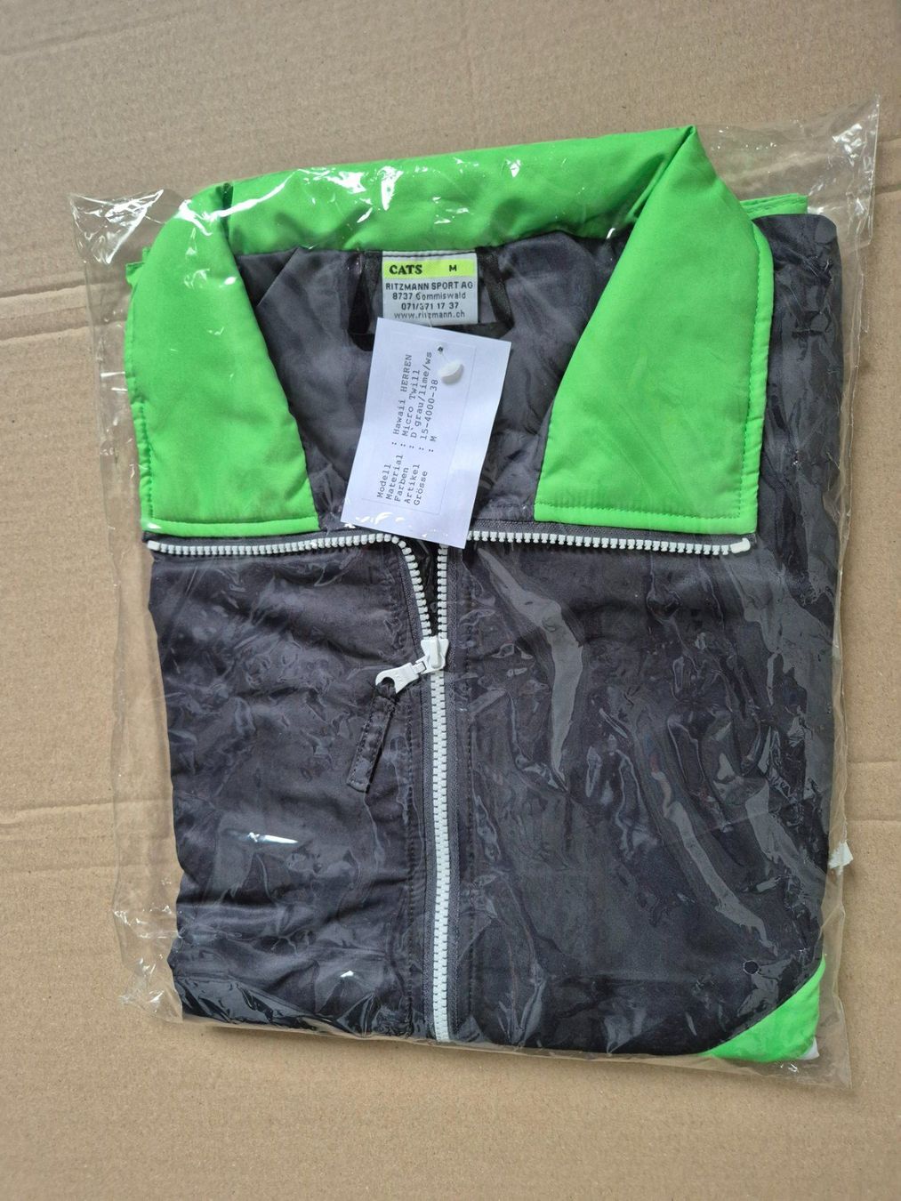Giacche: Trainerjacke Freizeitjacke  gr. M  neu Cats – Nuovo (secondo la descrizione) da Tägerig venduto da Cellito 5