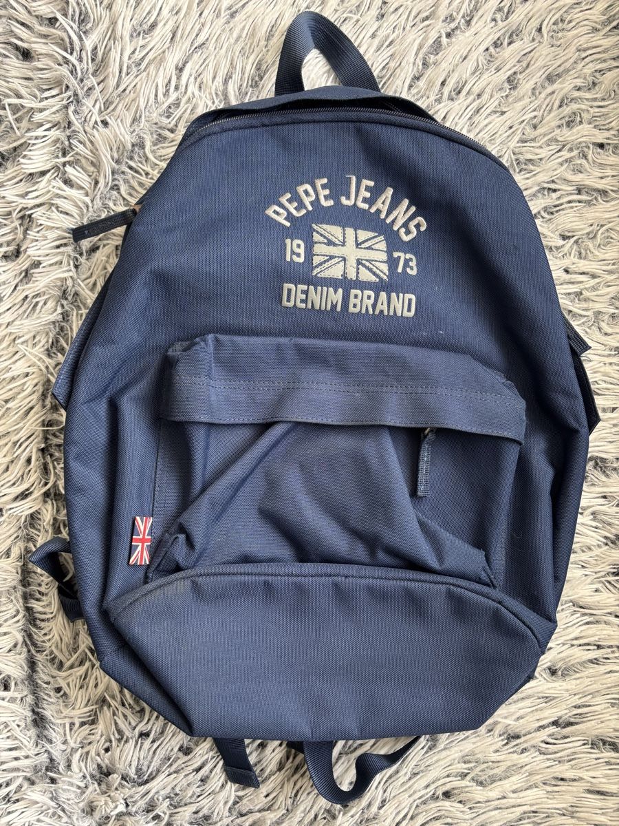 Pepe Jeans Zaini: Pepe Jeans Denim Rucksack in Blau – Usato da Zug venduto da alex___4