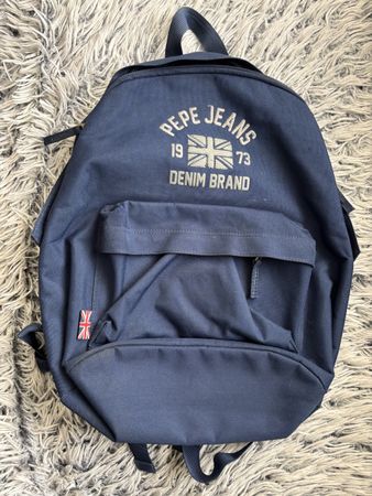 Pepe Jeans Denim Rucksack in Blau