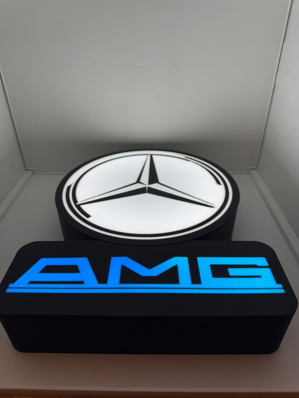 Lampen: Lightbox lampe led Mercedes AMG rechargeable – Neu (gemäss Beschreibung) aus Vicques von PAMB3D 8