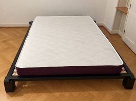 Gratis Bettgestell - eleganter japanischer Stil, Stecksystem