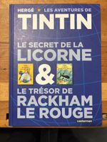 Double album Tintin: Le Secret de la Licorne et Le Trésor