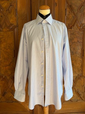 T.M.LEWIN JERMYN STREET LONDON Hemd FINNEST TWO-FOLD COTTON
