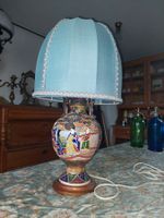 Japanische Satsuma- Keramik Lampe