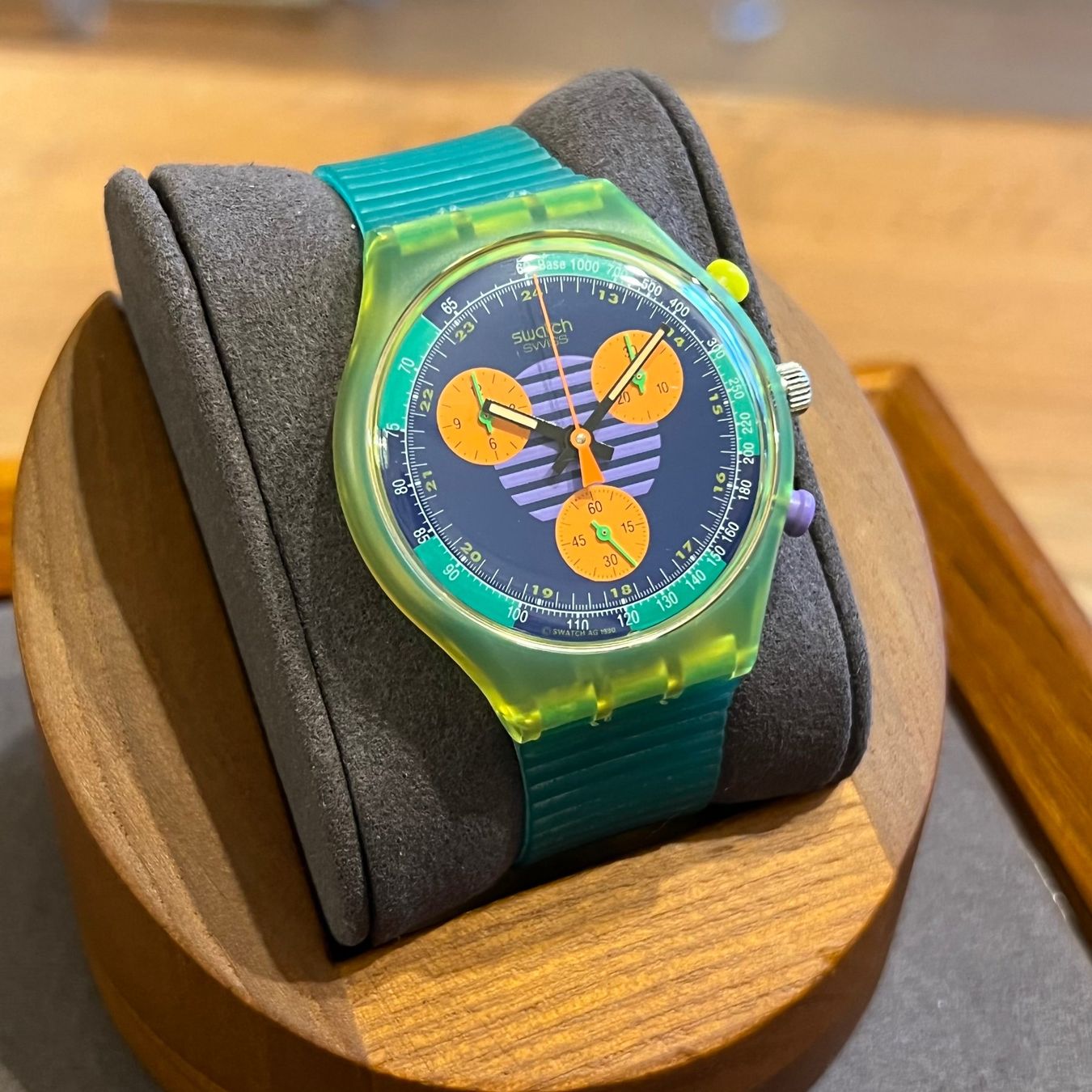 Swatch Orologi: Swatch Vintage Chronograph Quartz Full Set SCJ100 – Usato da Carouge GE venduto da Watchaser 1