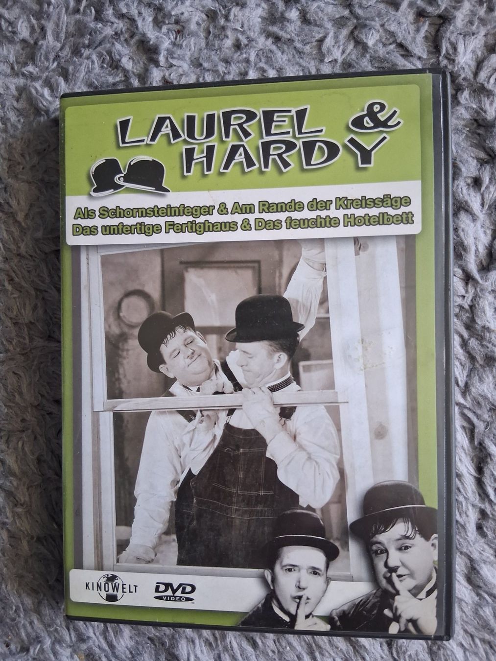 Tutti i DVDs: LAUREL UND HARDY    ALS SCHORNSTEINFEGER     DVD – Usato da Wetzikon ZH venduto da Ramones01