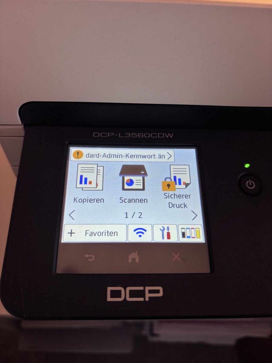 Brother Drucker: Drucker BROTHER DCP-L3560CDW – Neu (gemäss Beschreibung) aus Gutenswil von pocoloca 1