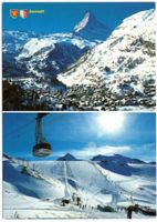 Zermatt - 2 Bild AK