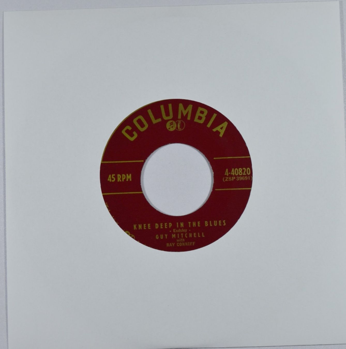 Dischi in vinile: Single: GUY MITCHELL - Knee Deep In The Blues (Rockabilly) – Usato da Frenkendorf venduto da Yard-Sale-2000 1