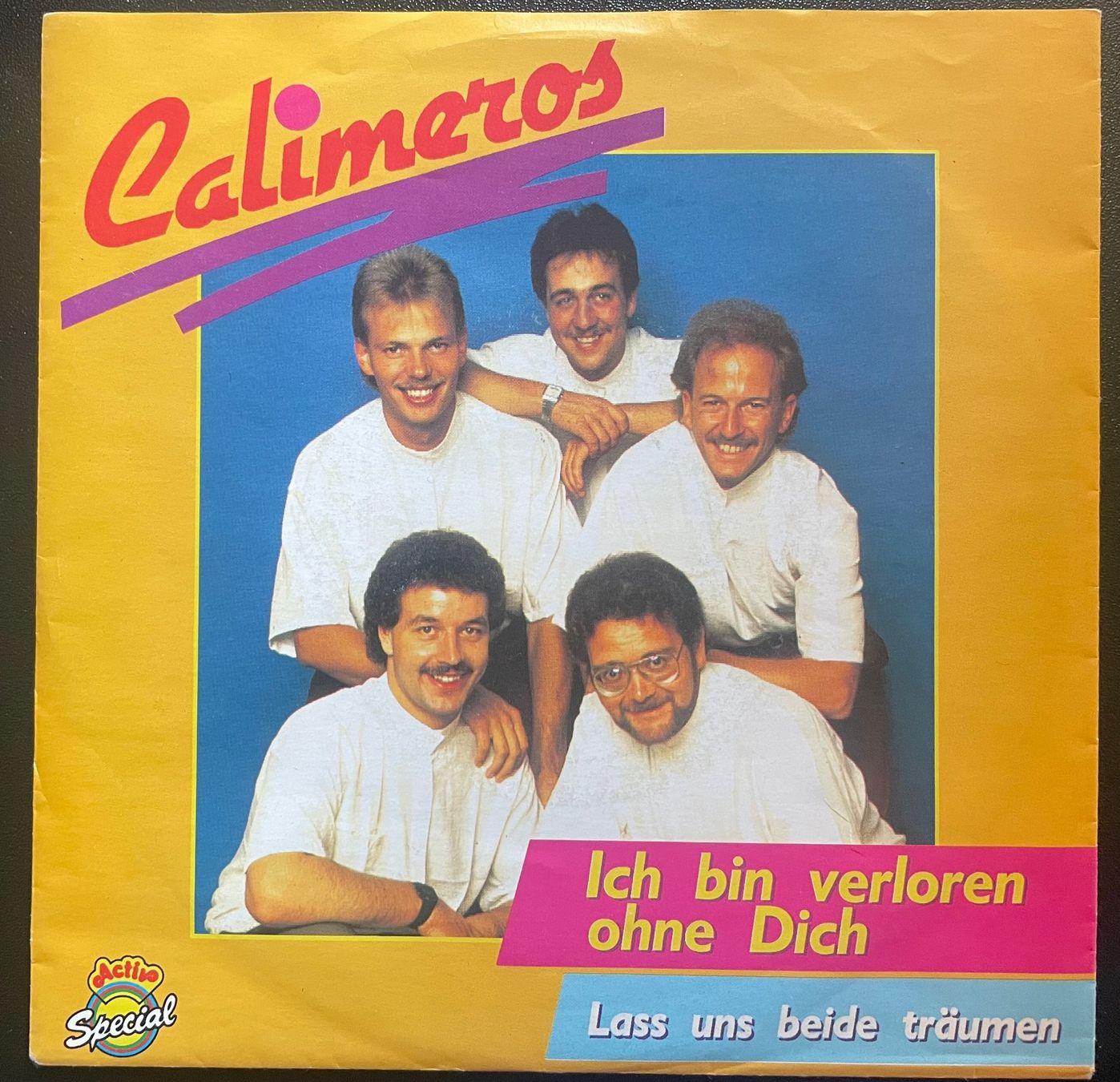 Dischi in vinile: 7", Calimeros, Ich bin verloren ohne Dich, CH – Usato da Kleinlützel venduto da Vinylspezi