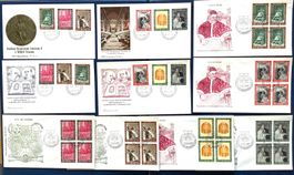 1966 Vatikan 2 FDC + FDC 4er Satz Abschluss 2 Vat. Konzils