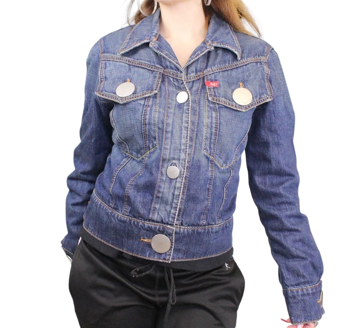 Miss Sixty Giacche: Vintage Y2k Big Button Denim Jacket by Miss Sixty – Usato da Buochs venduto da zukkias 2