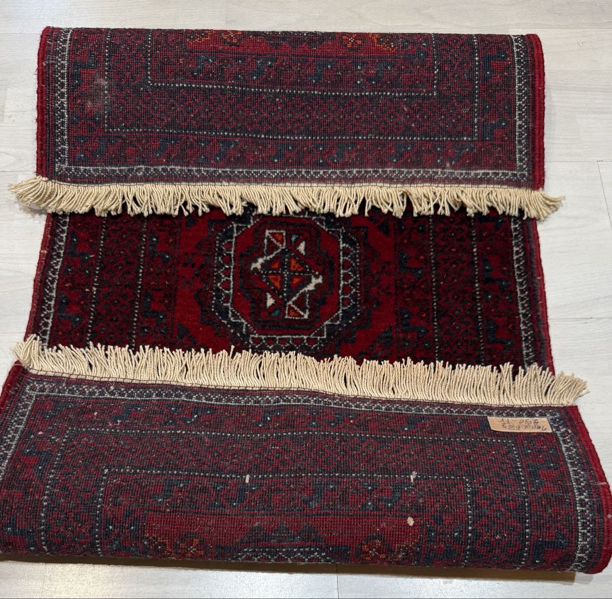 Tappeti: Schöner Orientteppich,gemustert 100x53.cm – Usato da Büron venduto da Filadefia-888 4