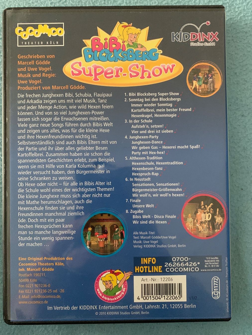 Tutti i DVDs: Original DVD Bibi Blocksberg Super Show Live – Usato da Interlaken venduto da Poeschtli 1