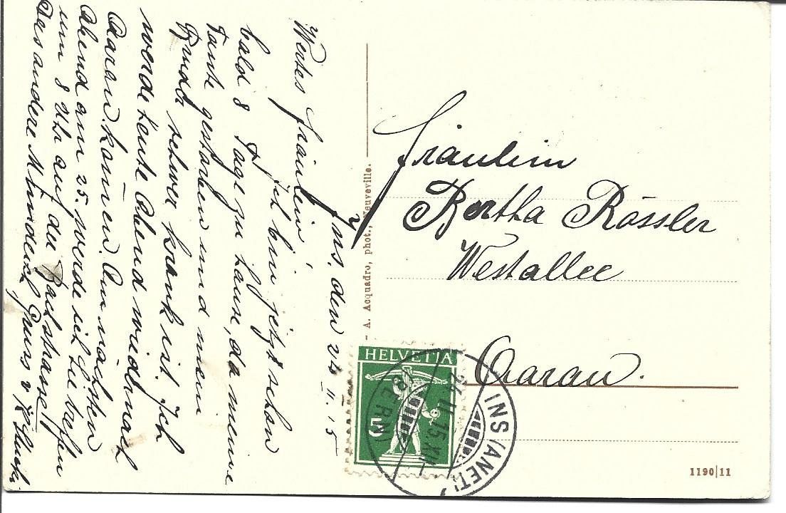 Cartoline postali: AK  Ins  Wirtschaft – Usato da Appenzell venduto da mai25 1