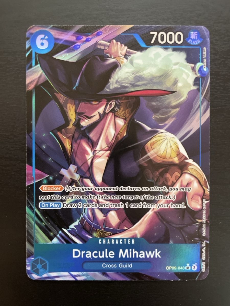 One Piece Dracule Mihawk (op09-048) NM (Neu (gemäss Beschreibung)) in ...