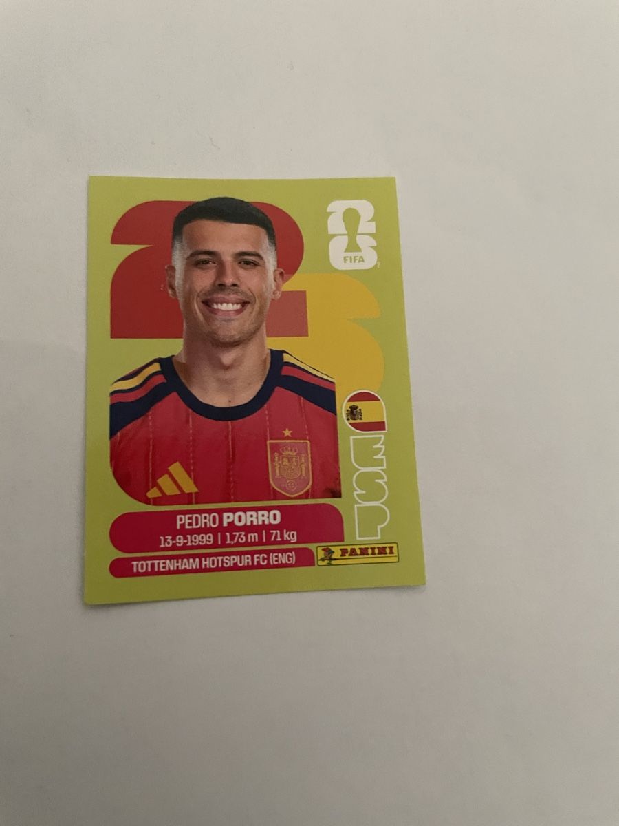 Panini Carte collezionabili: FIFA WM 2026 Pedro Porro ESP 6 – Nuovo (secondo la descrizione) da Winterthur venduto da Cobraforce