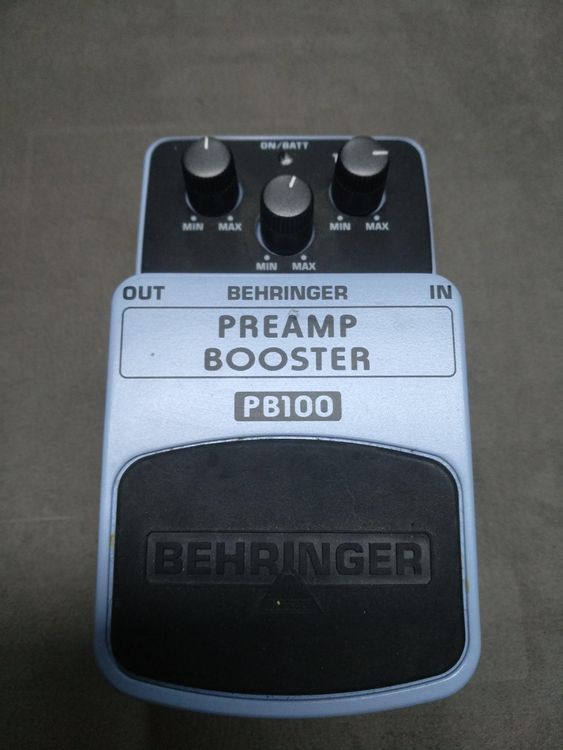 BEHRINGER PB100 Preamp / Booster! Nice Pedal and TOP PRICE! Kaufen
