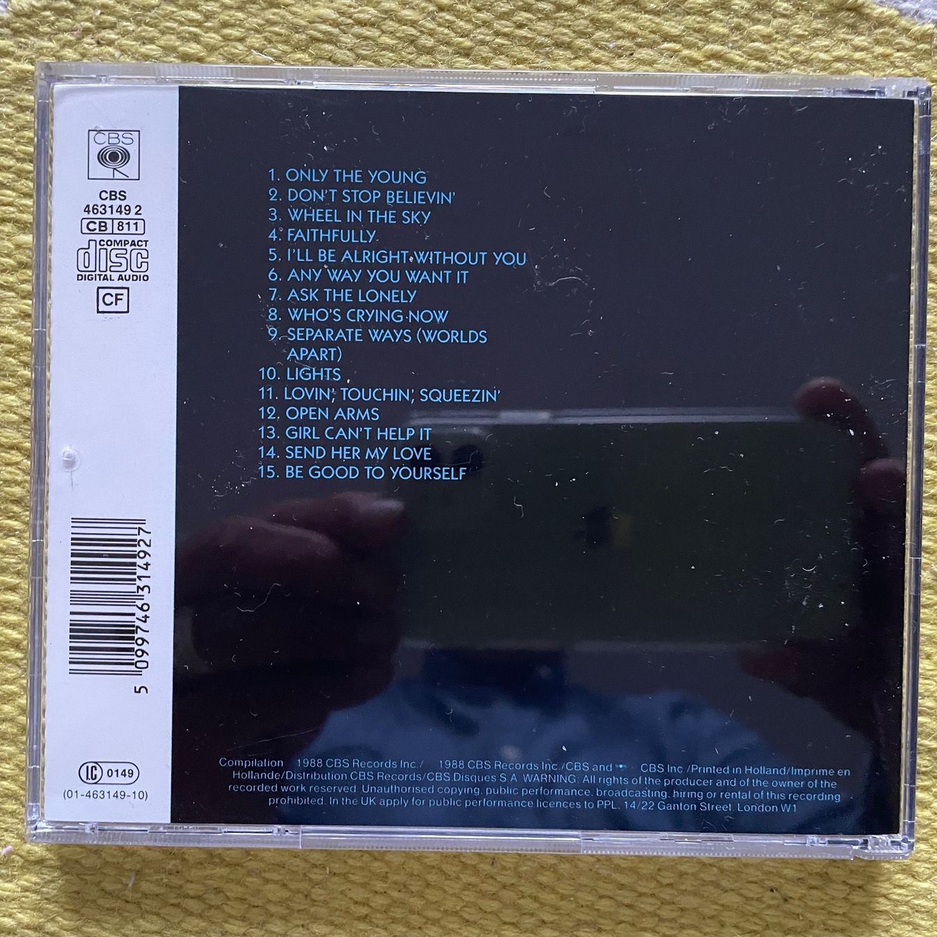 CDs: JOURNEY-GREATEST HITS – Gebraucht aus Rorschacherberg von  1
