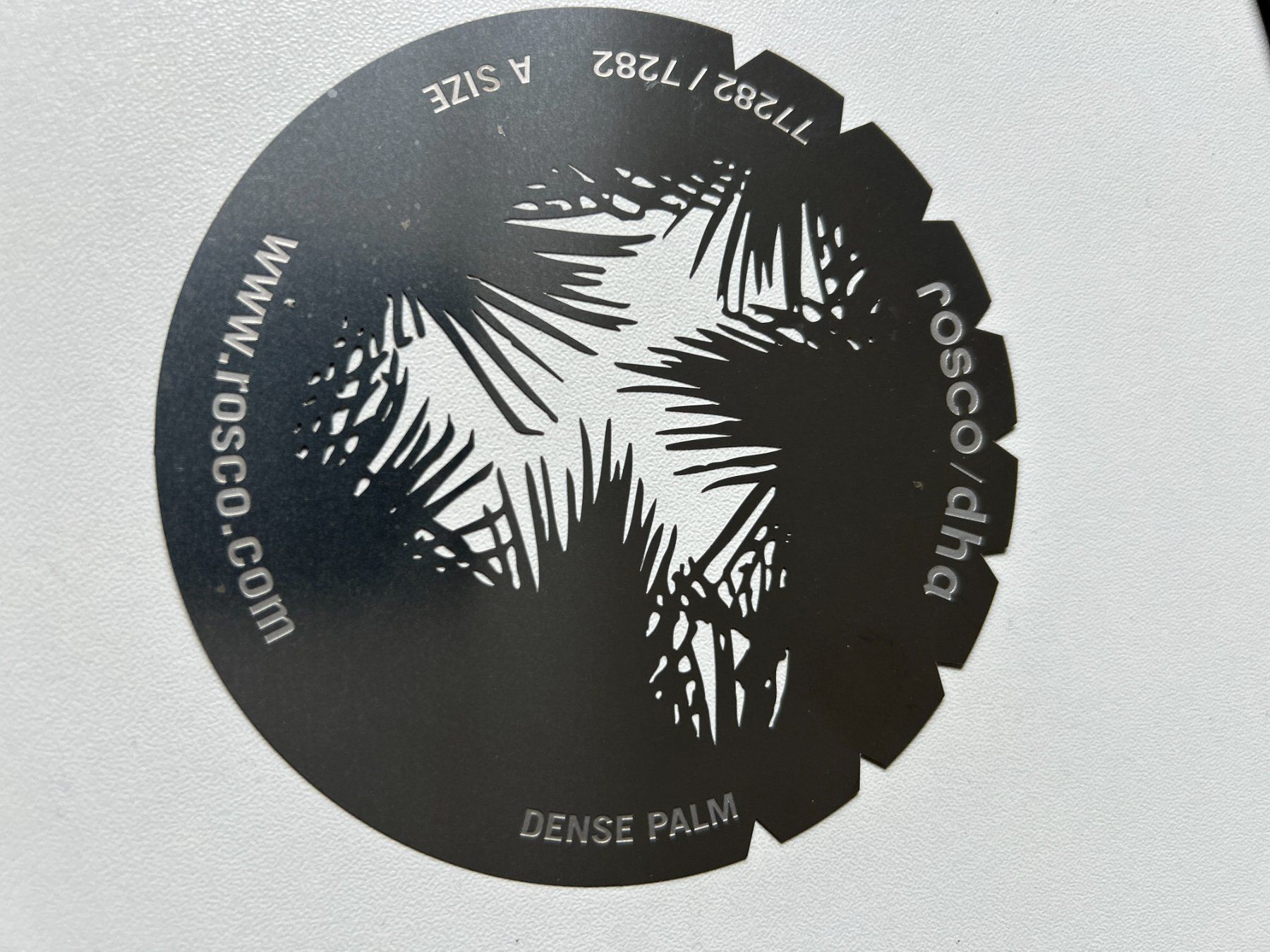 Sciablone: 15 Rosco Gobo, Grösse A - Schablonen – Usato da Ettingen venduto da sagada81 7
