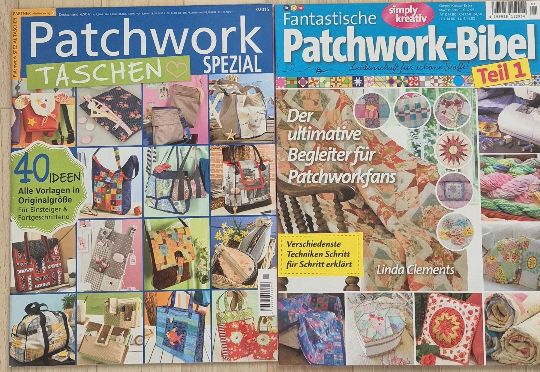 Libri: Nähbücher-Set: Lust auf Taschen & Patchwork-Ideen – Nuovo e nell'imballaggio originale da Luzern venduto da ahha 2