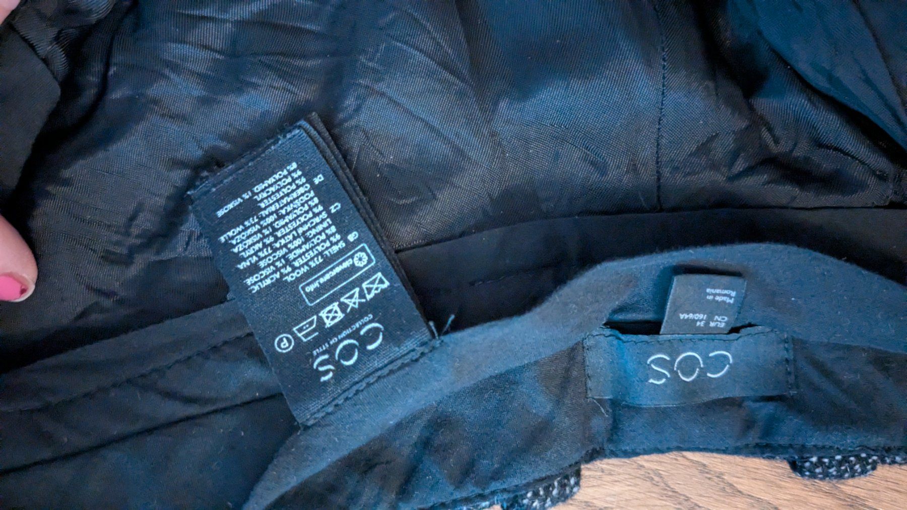 Cos Pantaloni: Culotte von COS 34 aus Wolle – Usato da Heerbrugg venduto da Bkoeppel90 3