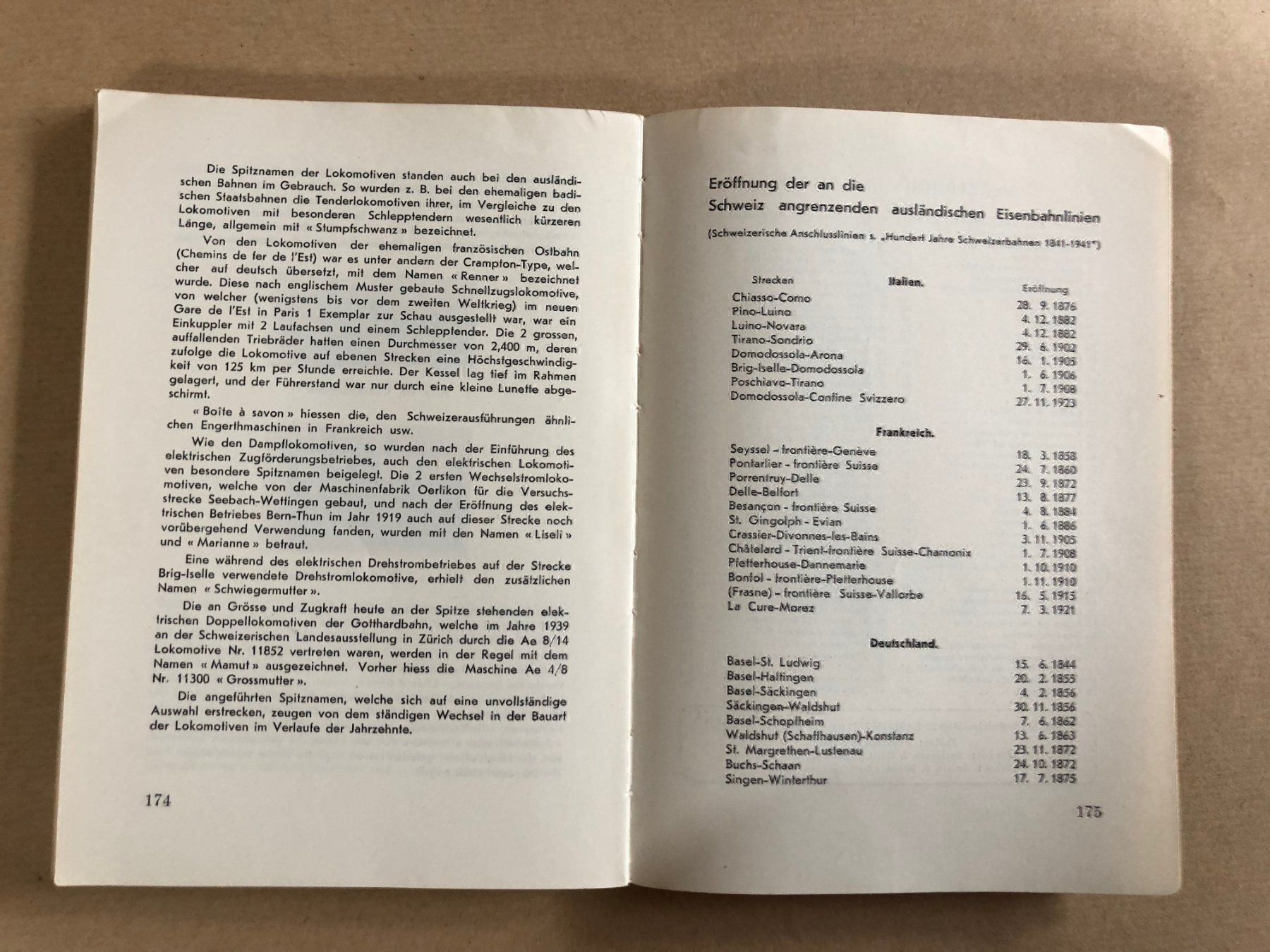 Libri: E. Mathys:  Beiträge zur schweizerischen Eisenbahngeschichte – Usato da Zürich venduto da allp 9