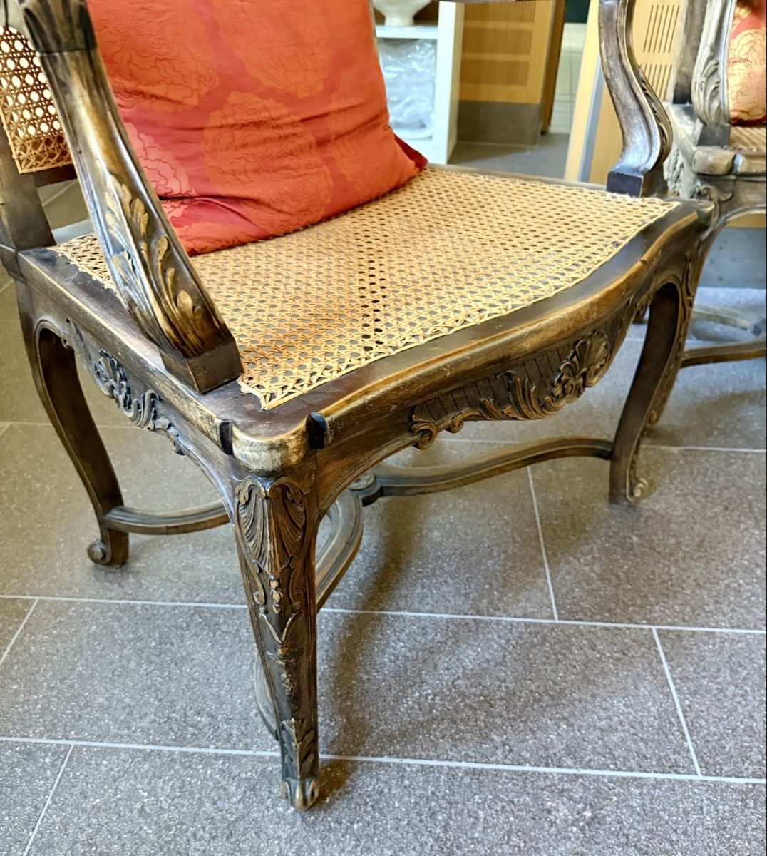 Poltrone: Barocke Sitzgruppe, 5-teilig, Top! – Usato da Berlingen venduto da Bodensee125 5