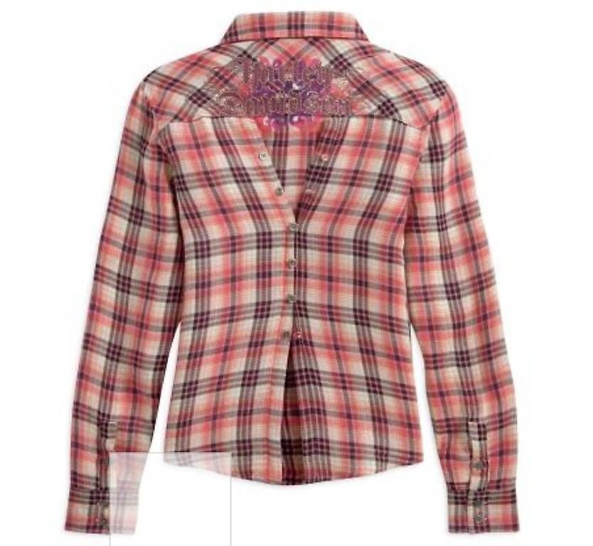T-shirt: Harley-Davidson Langarm Shirt Damen – Usato da Solothurn venduto da Deinze 1