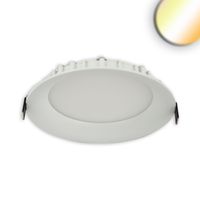 LED Einbaustrahler, Weiss, 16 cm Ø