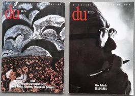 DU Magazin: Max Frisch und Friedrich Dürrenmatt 1991