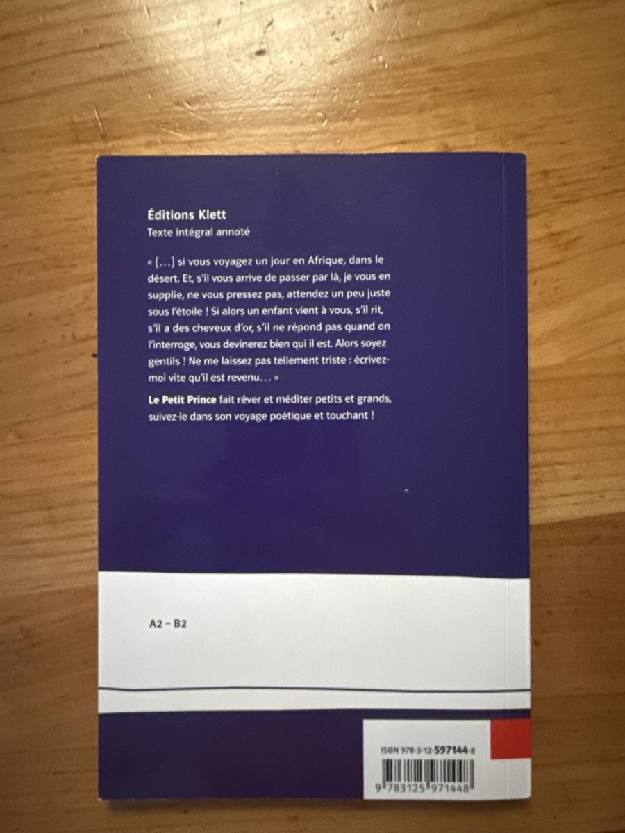 Bücher: Le Petit Prince – Gebraucht aus Meilen von vil_j6bf 1