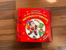 *Puzzlebuch Weihnachtmann mit 6 Puzzles* *AllesMussWeg*
