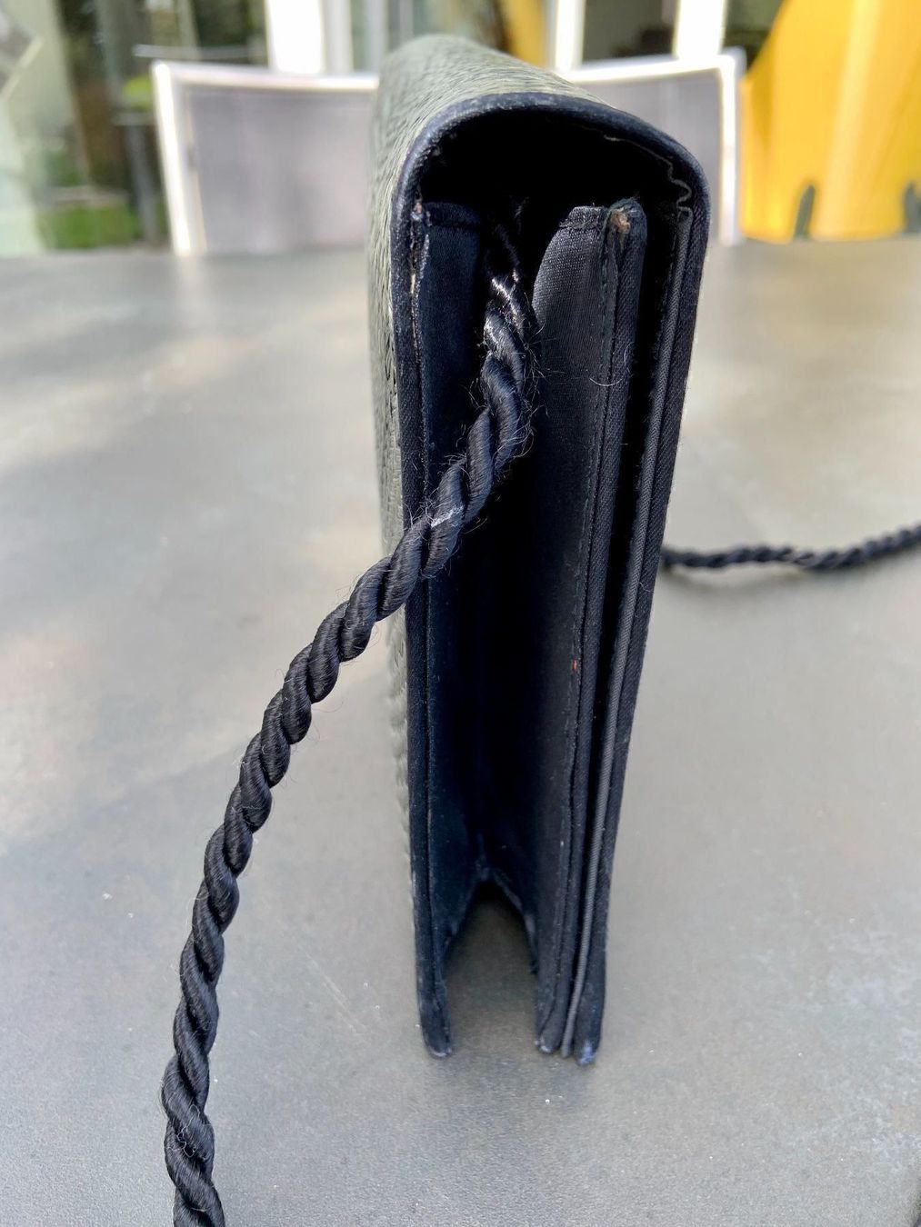 Borse da donna: edle Handtasche Anthrazit- Schwarz – Usato da Therwil venduto da Miss-Moneypenny67 3