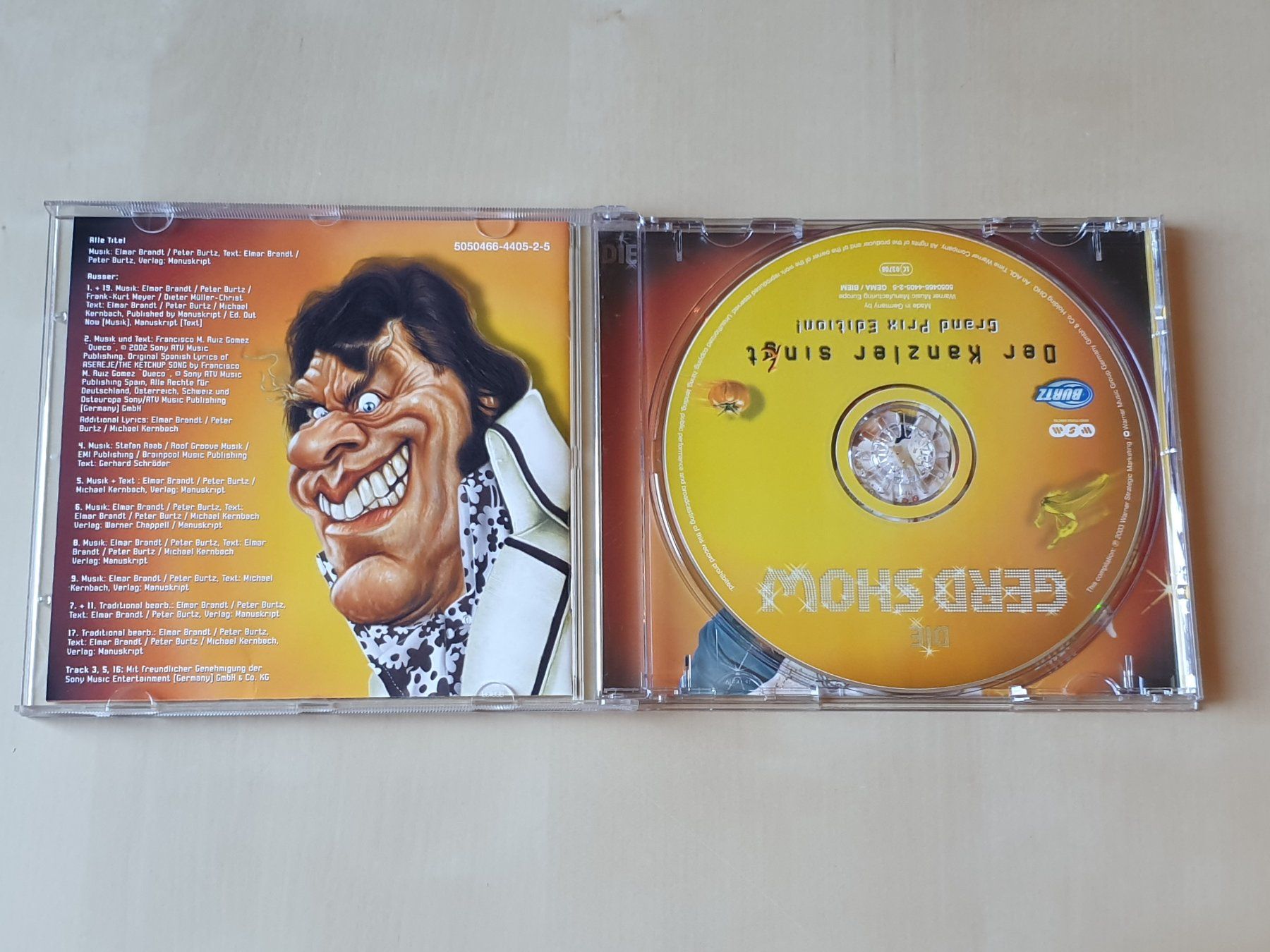 CD: Gerd Show Der Kanzler singt – Usato da Stansstad venduto da collectorsshop 2
