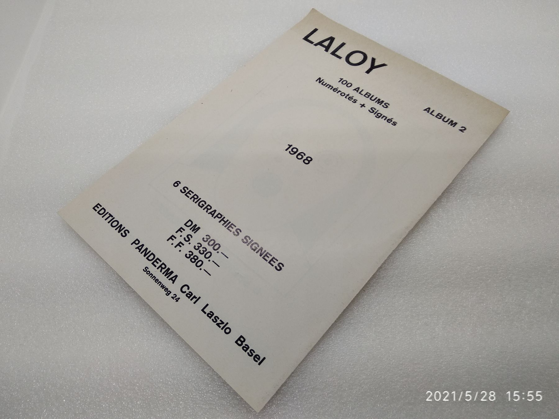 Schallplatten: YVES LALOY - ANDRÉ BRETON – Gebraucht aus Goldach von Gaip 8