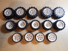 Lego Räder DM ca 50/40/35 mm  ( Set 806 )