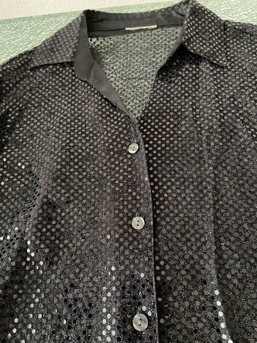 Blusen: Neue schwarze Bluse mit leicht Glitzer Gr. M – Neu (gemäss Beschreibung) aus Oftringen von andrax 1