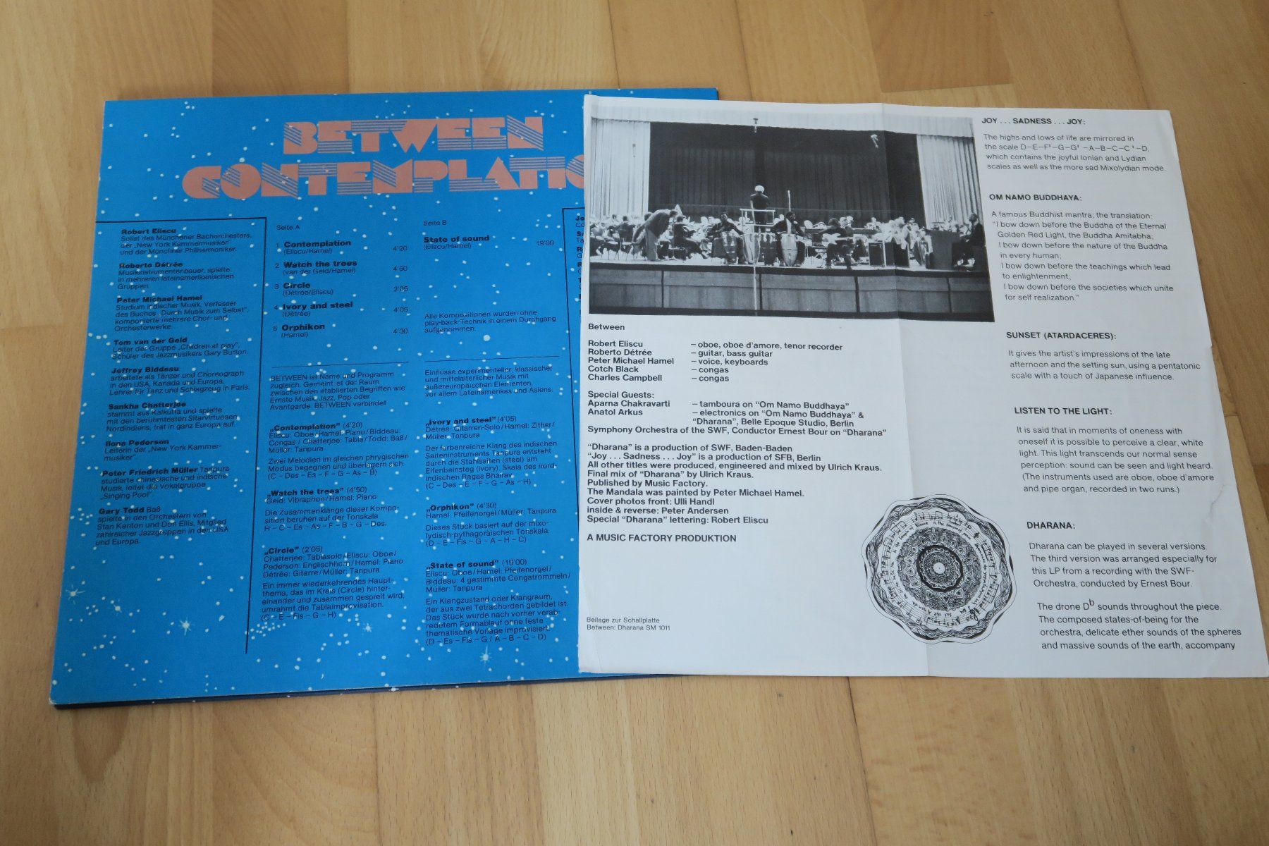 Dischi in vinile: Between – Contemplation – Usato da Thun venduto da Karibu70 2
