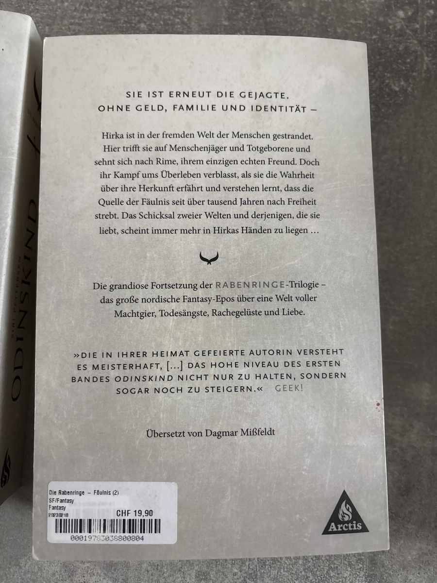 Libri: DIE RABENRINGE – Usato da Amriswil venduto da SCHLOSSGEISTLI 3