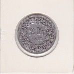 2 Franken 1878 Silber.