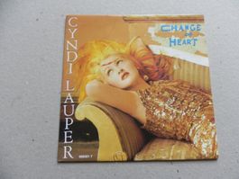 Single 7 " USA Rock Pop Sängerin Cyndi Lauper 1986 Change of